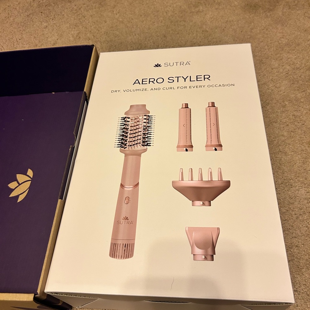 Sutra Aero Styler in Pink NIB